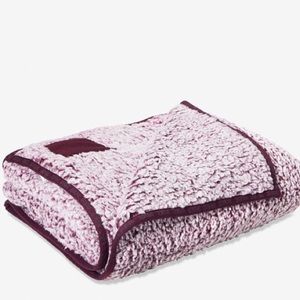 Victoria’s Secret PINK Plum Sherpa Blanket